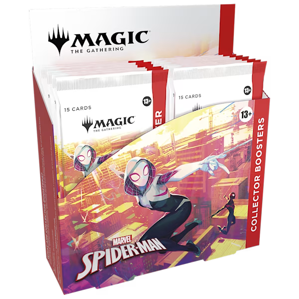 Magic: The Gathering: Marvel's Spider-Man Collector Booster Box | Cards and Coasters CA