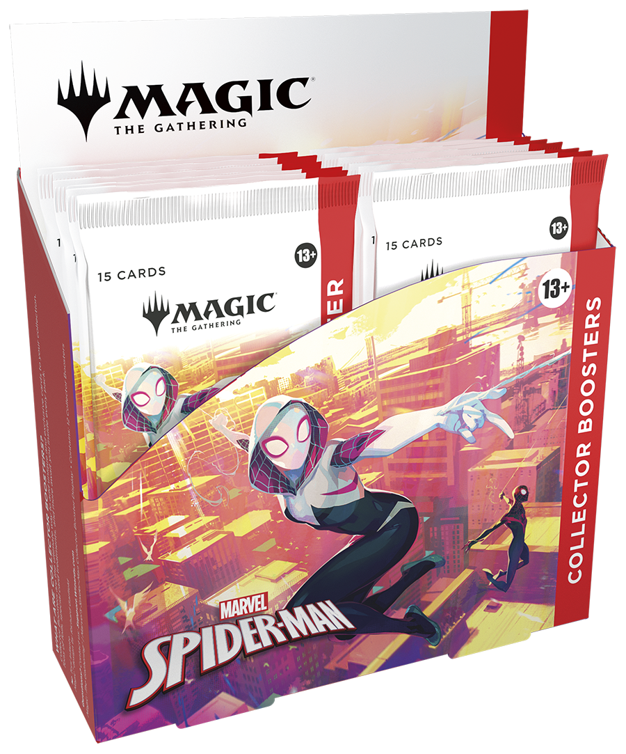 Magic: The Gathering: Marvel's Spider-Man Collector Booster Box | Cards and Coasters CA