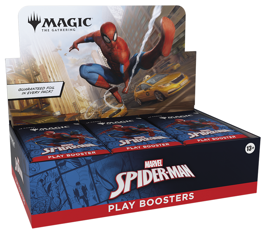 Magic: The Gathering: Marvel's Spider-Man Play Booster Box | Cards and Coasters CA