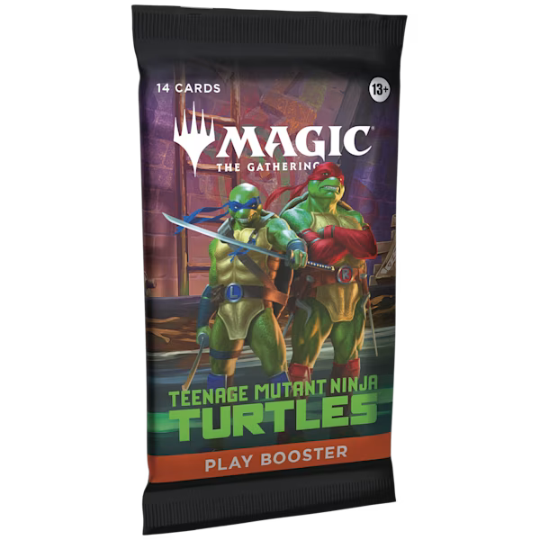 Magic: The Gathering: - Teenage Mutant Ninja Turtles Play Booster Pack | Cards and Coasters CA