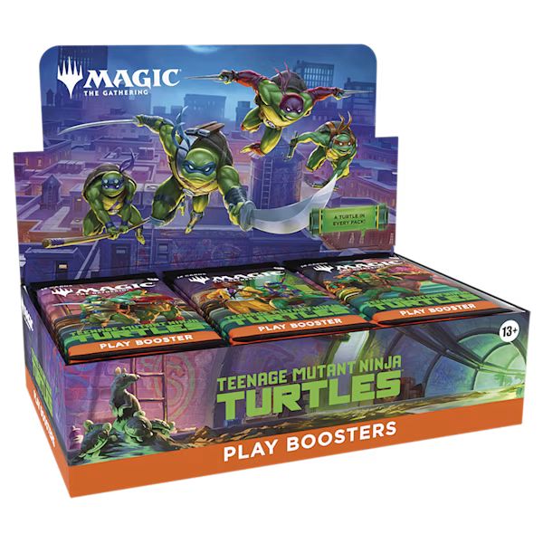 Magic: The Gathering: - Teenage Mutant Ninja Turtles Play Booster Box | Cards and Coasters CA