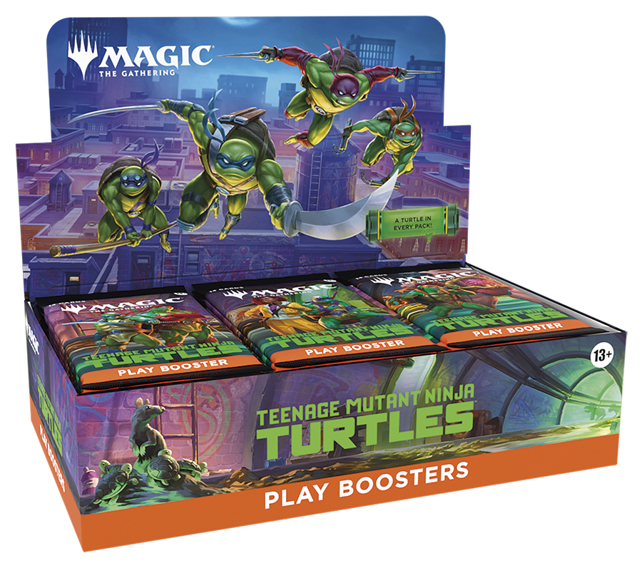 Magic: The Gathering: - Teenage Mutant Ninja Turtles Play Booster Box | Cards and Coasters CA