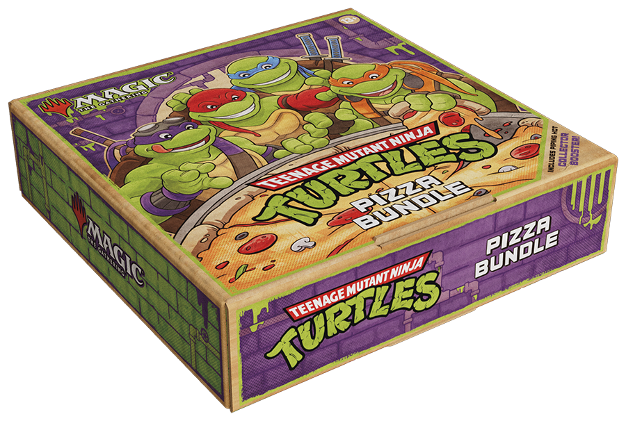 Magic: The Gathering: - Teenage Mutant Ninja Turtles Pizza Bundle | Cards and Coasters CA