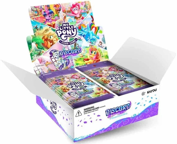 My Little Pony TCG:  Discord Booster Box | Cards and Coasters CA