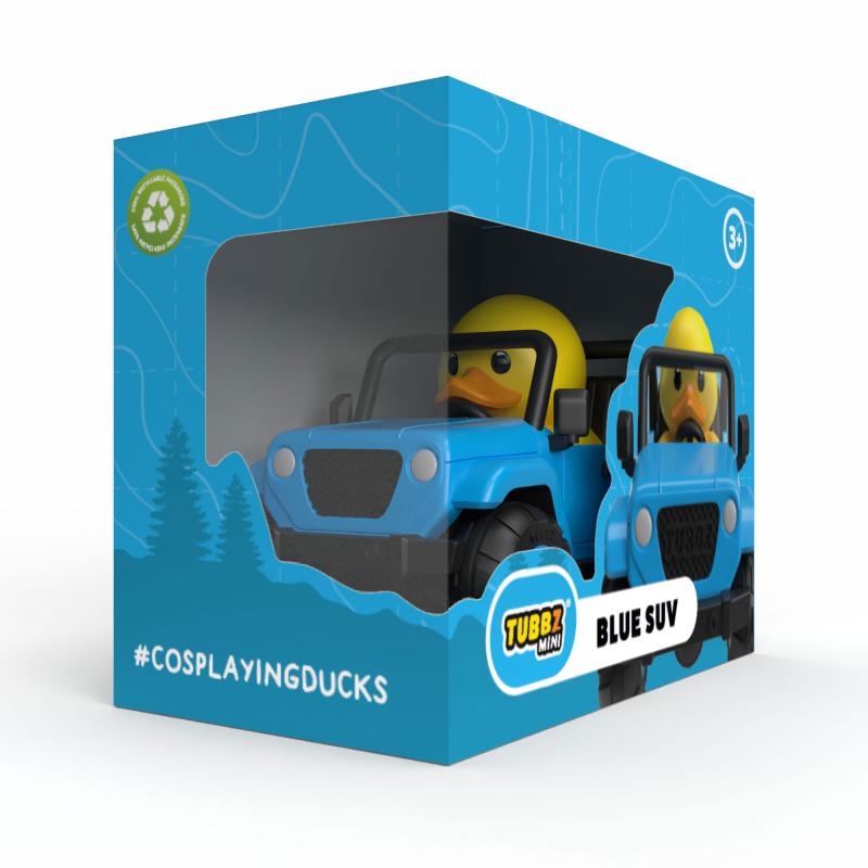 Tubbz - Blue SUV | Cards and Coasters CA