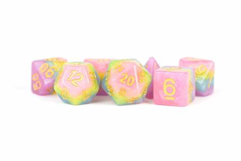 FanRoll Dice Set: Pastel Fairy | Cards and Coasters CA