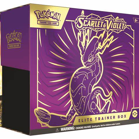 Pokémon Elite Trainer Box: Scarlet & Violet : Violet | Cards and Coasters CA