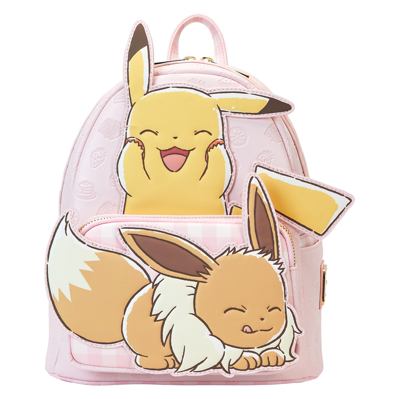 Loungefly: Backpack: Pikachu and Eevee | Cards and Coasters CA