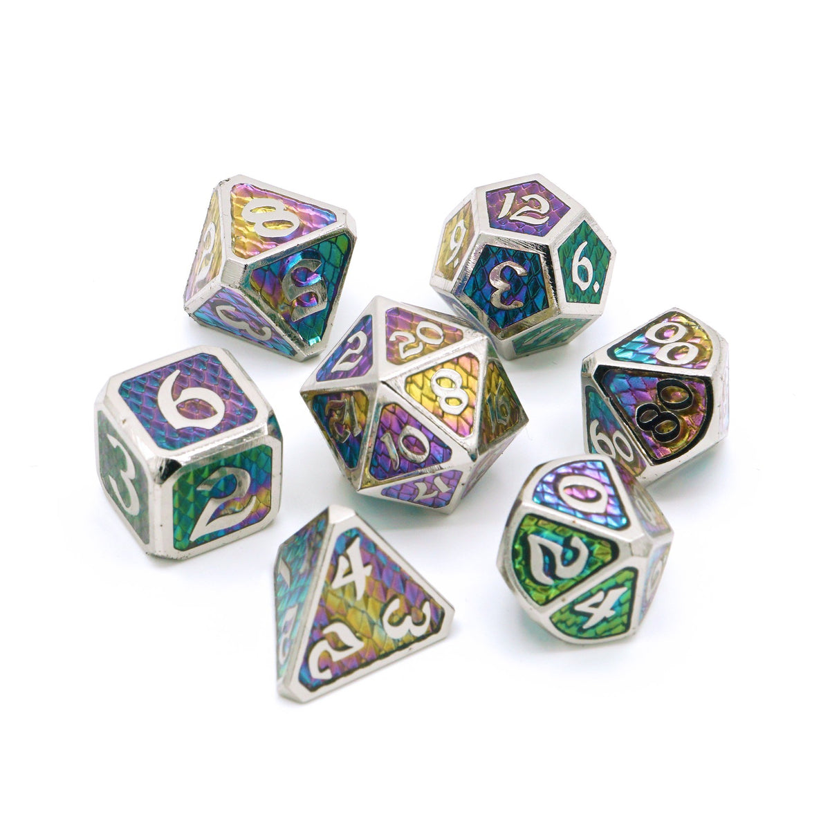 Die Hard: Dice Set: Drakona Khaos Aether | Cards and Coasters CA