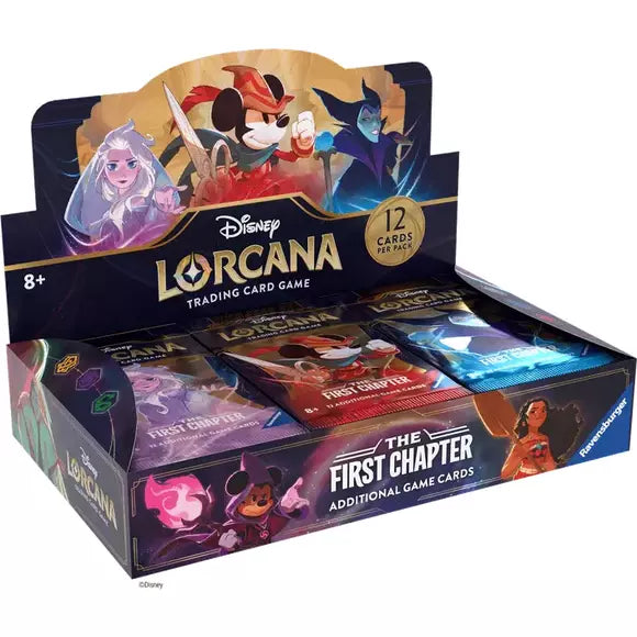 Lorcana - The first Chapter - Full box | Cards and Coasters CA
