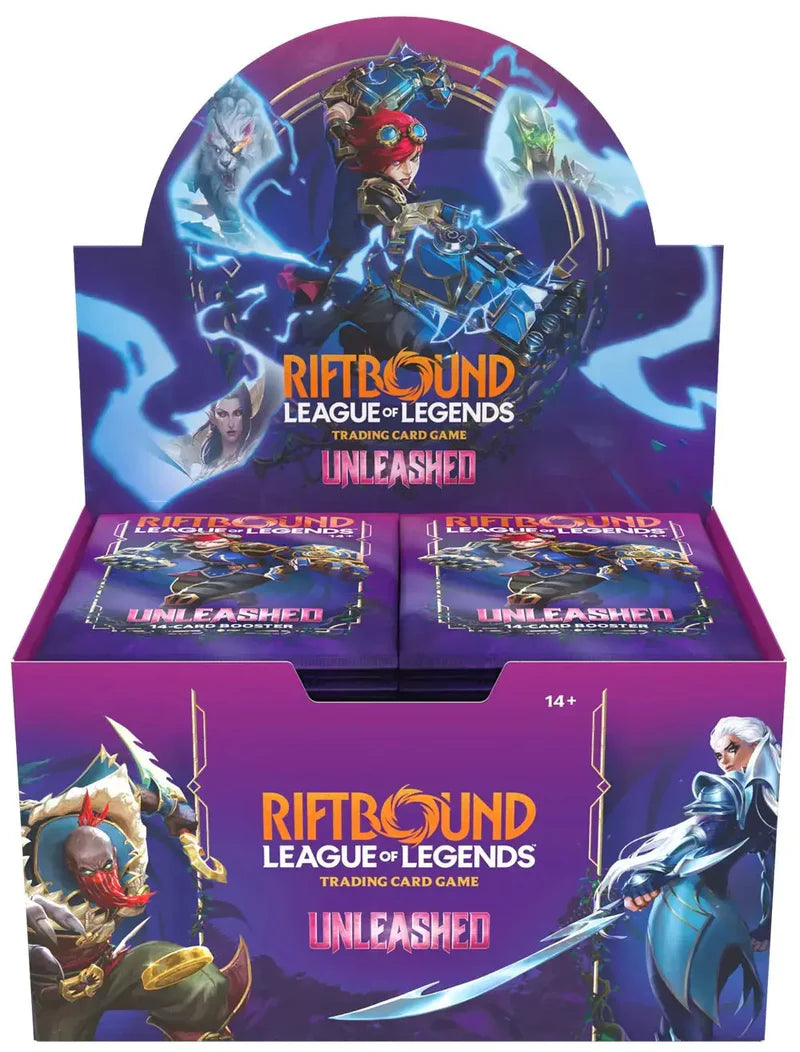 Riftbound Unleashed - Booster Box | Cards and Coasters CA