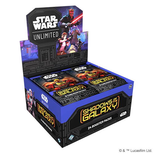 Star Wars: Unlimited: Shadows of the Galaxy Booster Pack | Cards and Coasters CA