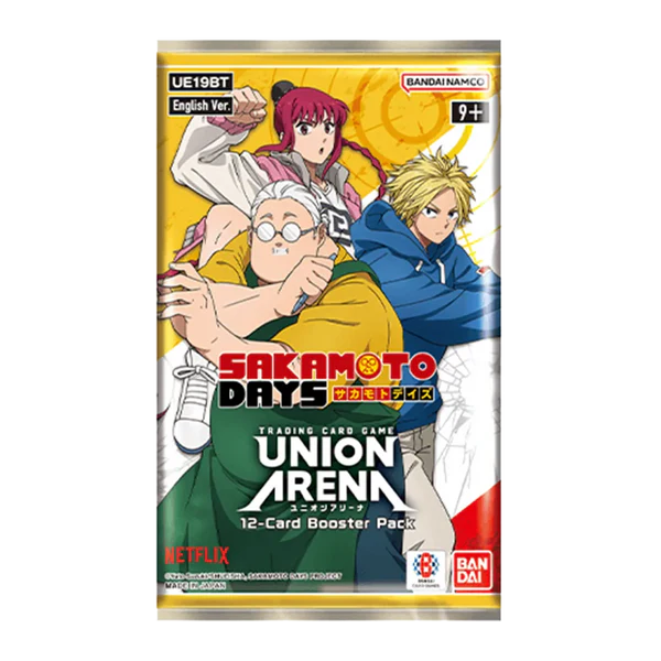 Union Arena - Sakamoto Days Booster Pack | Cards and Coasters CA