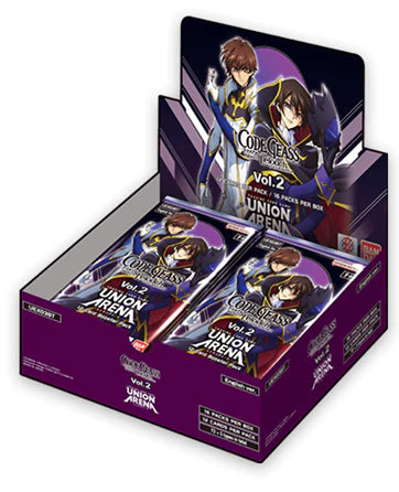 Union Arena - Code Geass Vol. 2 Booster Box | Cards and Coasters CA