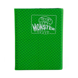 Monster: Binder 4 Pocket Holofoil Green | Cards and Coasters CA