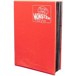 Monster: Binder 9 Pocket Holofoil Mega Red | Cards and Coasters CA