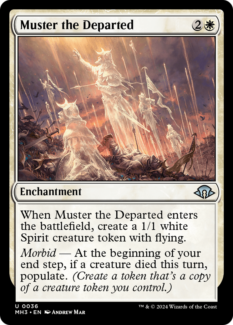 Muster the Departed [Modern Horizons 3] | Cards and Coasters CA