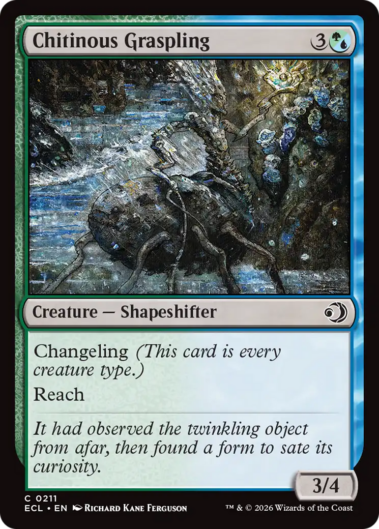 Chitinous Graspling [Lorwyn Eclipsed] | Cards and Coasters CA
