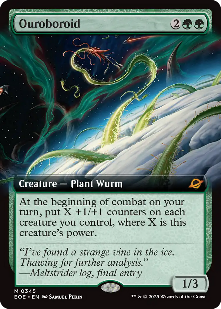 Ouroboroid (Extended Art) [Edge of Eternities] | Cards and Coasters CA