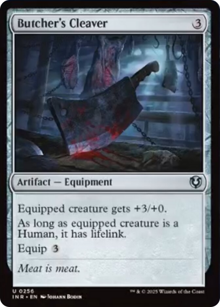 Butcher's Cleaver [Innistrad Remastered] | Cards and Coasters CA