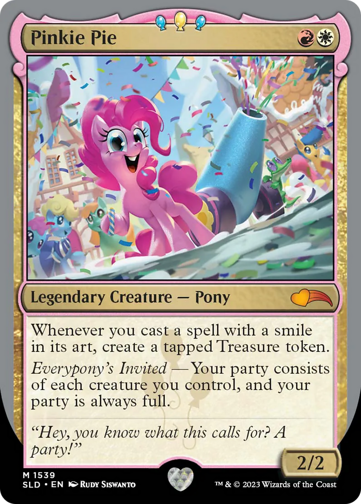 Pinkie Pie [Secret Lair Drop Series] | Cards and Coasters CA