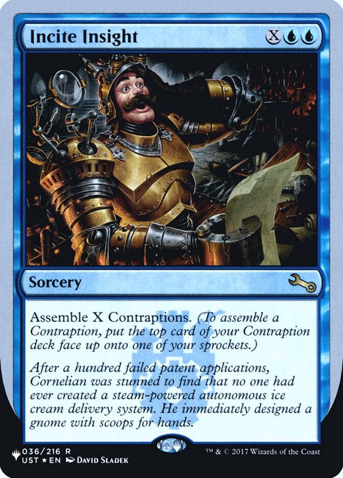 Incite Insight (Unfinity Foil Edition) [The List] | Cards and Coasters CA