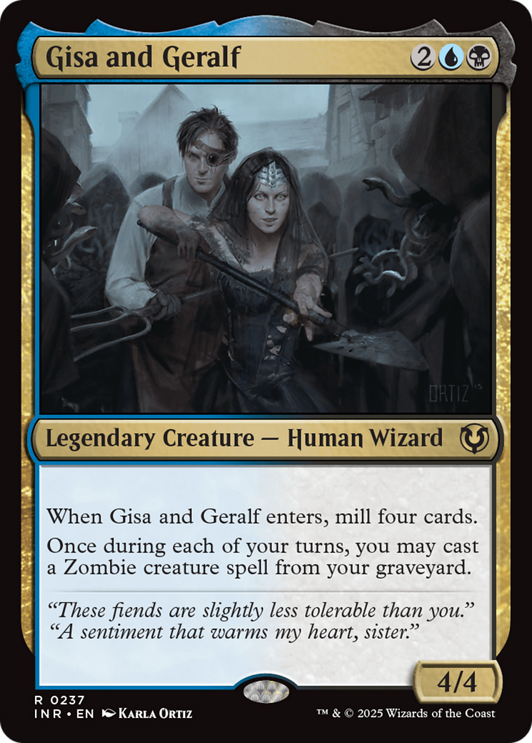 Gisa and Geralf [Innistrad Remastered] | Cards and Coasters CA