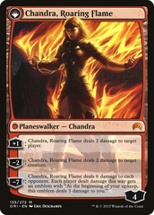 Chandra, Fire of Kaladesh // Chandra, Roaring Flame [Secret Lair: From Cute to Brute] | Cards and Coasters CA