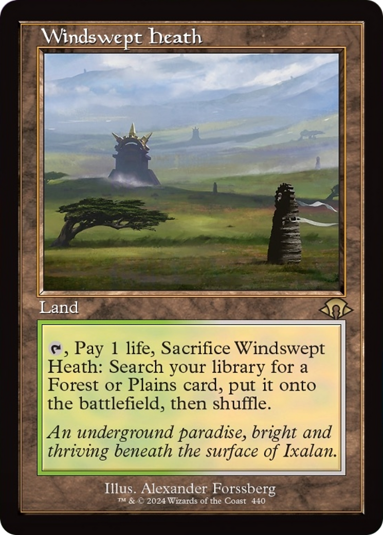 Windswept Heath (Retro) [Modern Horizons 3] | Cards and Coasters CA