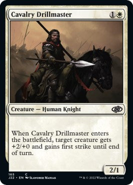 Cavalry Drillmaster [Jumpstart 2022] | Cards and Coasters CA
