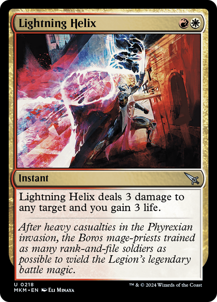 Lightning Helix [Murders at Karlov Manor] | Cards and Coasters CA