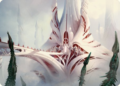 The Fair Basilica Art Card [Phyrexia: All Will Be One Art Series] | Cards and Coasters CA