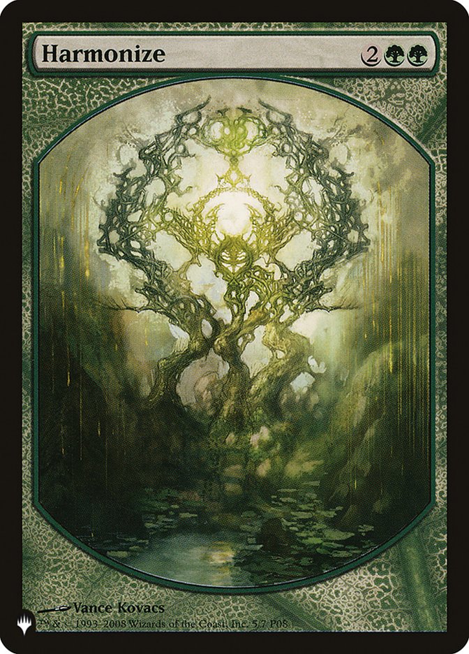 Harmonize [The List] | Cards and Coasters CA