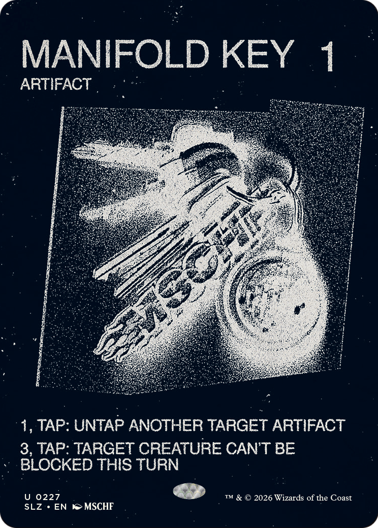 Manifold Key (0227) [Secret Lair x MSCHF: The Zeta Set] | Cards and Coasters CA