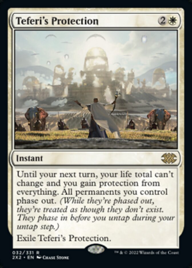 Teferi's Protection [Double Masters 2022] | Cards and Coasters CA
