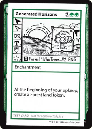 Generated Horizons (2021 Edition) [Mystery Booster Playtest Cards] | Cards and Coasters CA