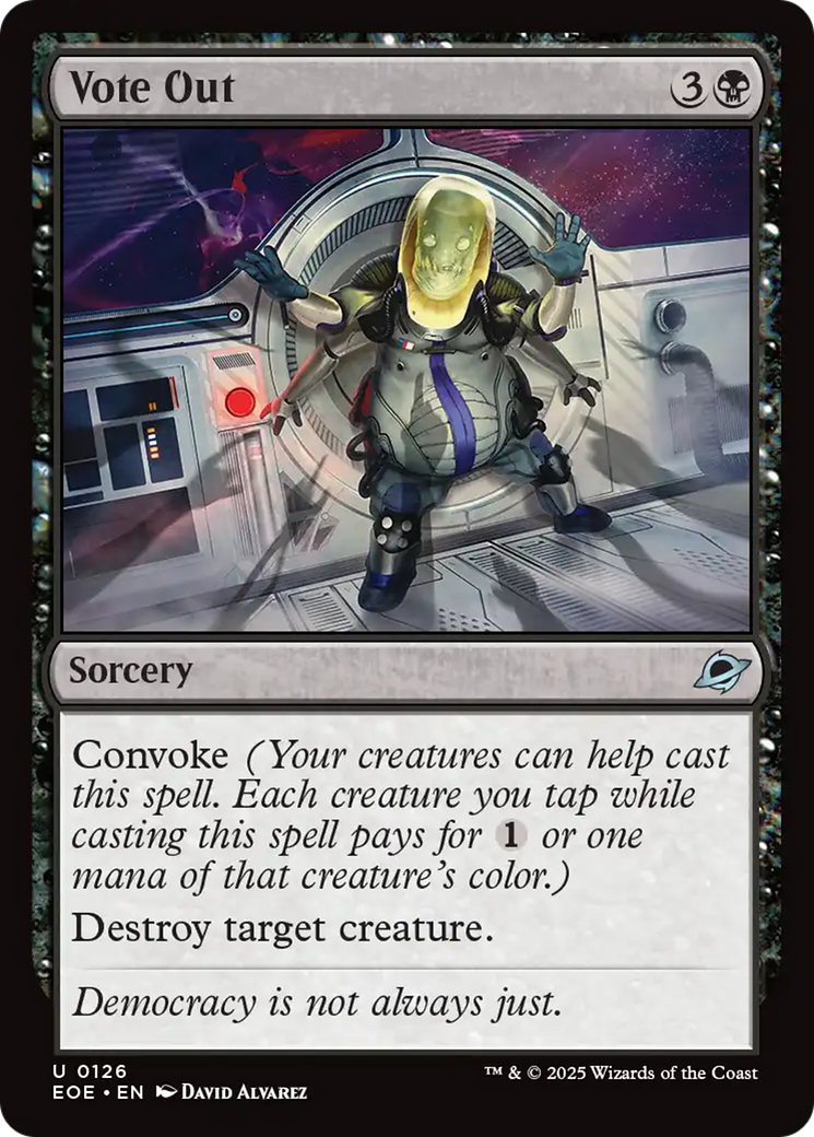 Vote Out [Edge of Eternities] | Cards and Coasters CA