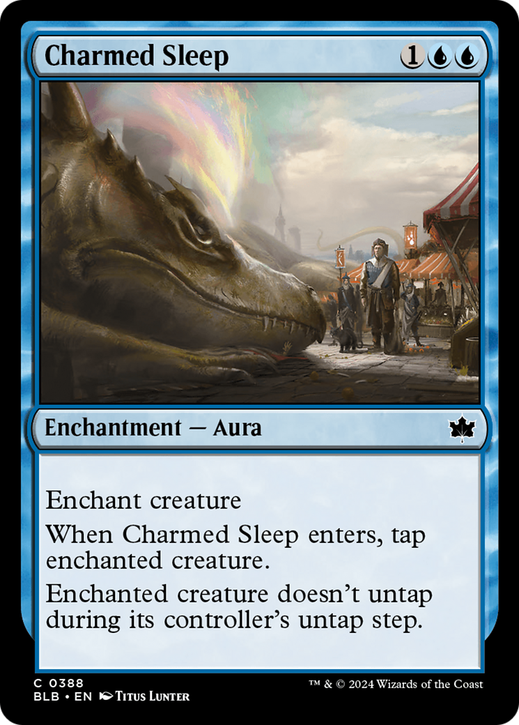 Charmed Sleep [Bloomburrow] | Cards and Coasters CA