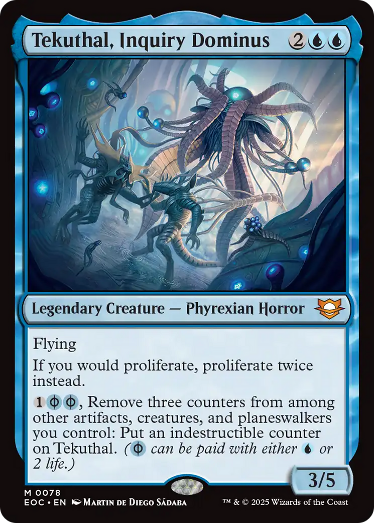 Tekuthal, Inquiry Dominus [Edge of Eternities Commander] | Cards and Coasters CA
