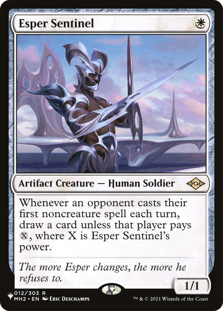 Esper Sentinel [The List] | Cards and Coasters CA