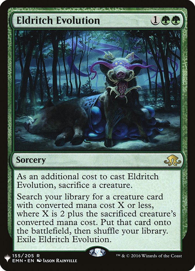 Eldritch Evolution [Mystery Booster] | Cards and Coasters CA