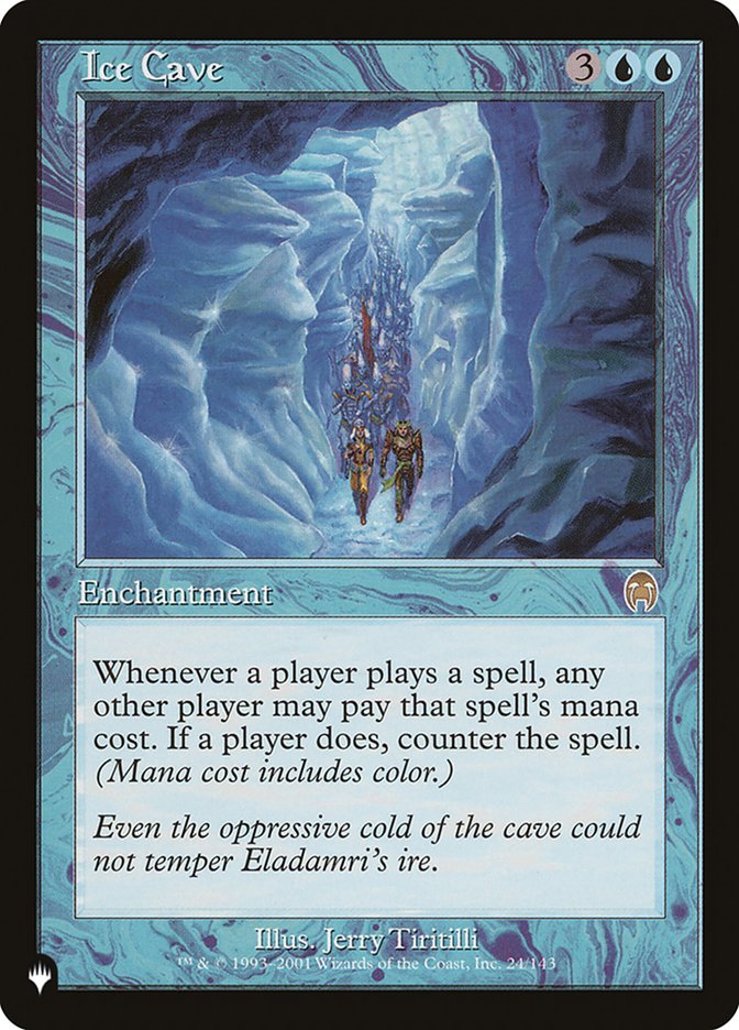 Ice Cave [The List] | Cards and Coasters CA