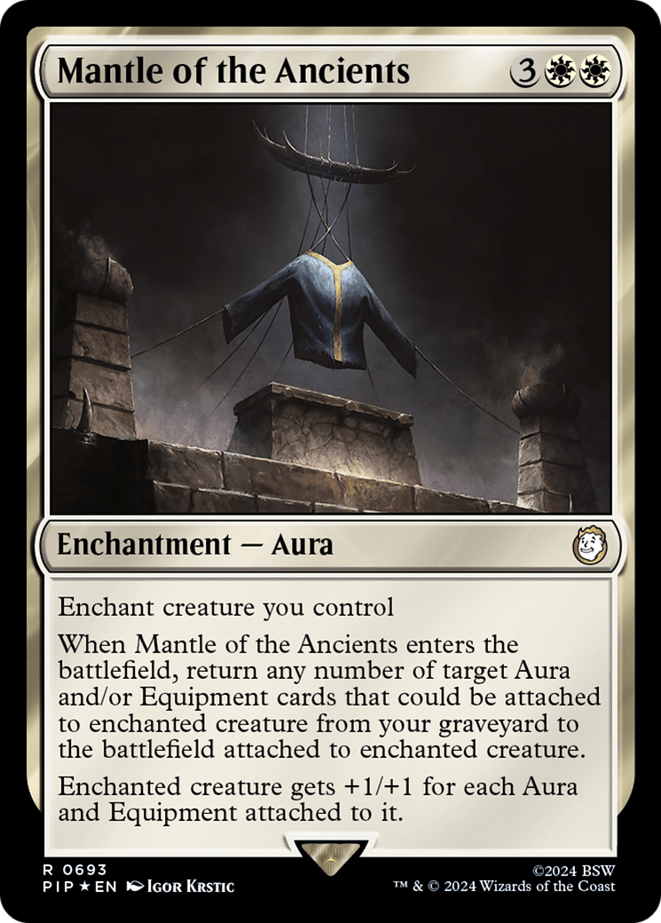 Mantle of the Ancients (Surge Foil) [Fallout] | Cards and Coasters CA