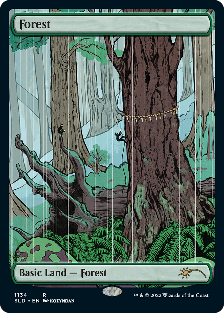 Forest (1134) (Full-Art) [Secret Lair Drop Series] | Cards and Coasters CA