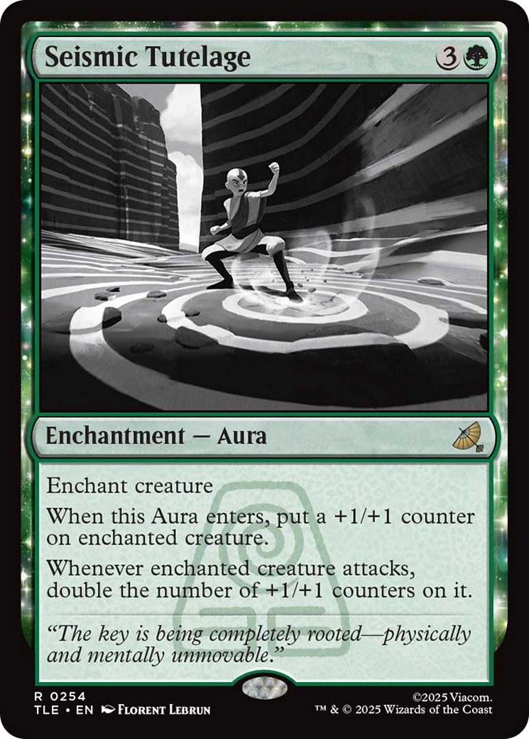 Seismic Tutelage [Avatar: The Last Airbender: Eternal-Legal] | Cards and Coasters CA