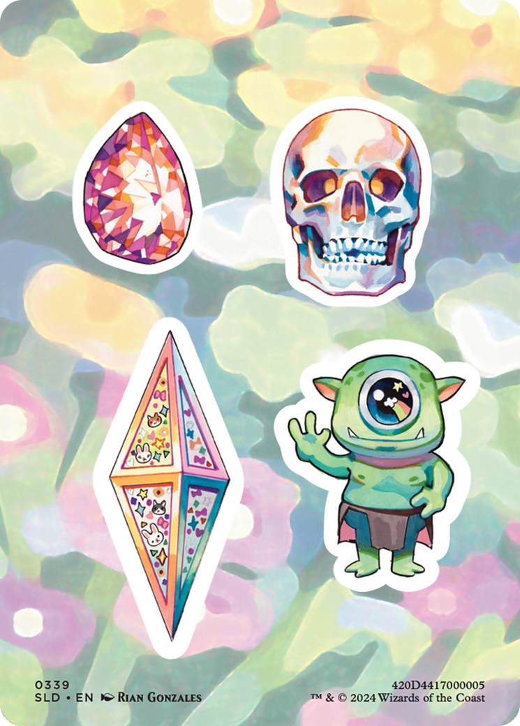 Sticker Sheet (0339) [Secret Lair Drop Series] | Cards and Coasters CA