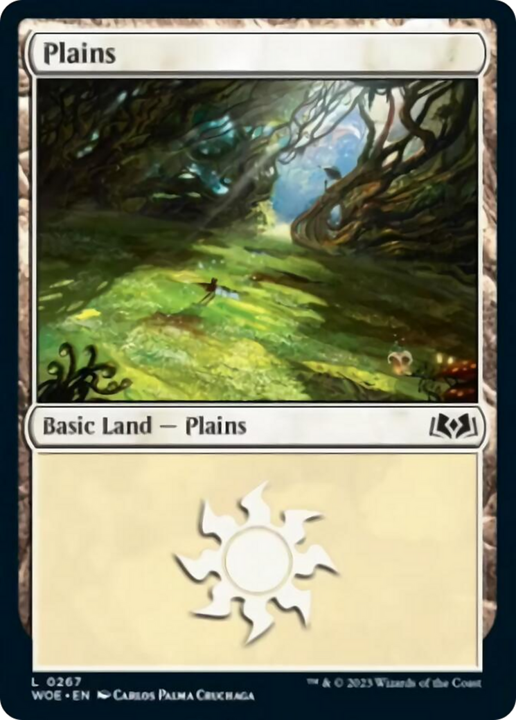 Plains (0267) [Wilds of Eldraine] | Cards and Coasters CA