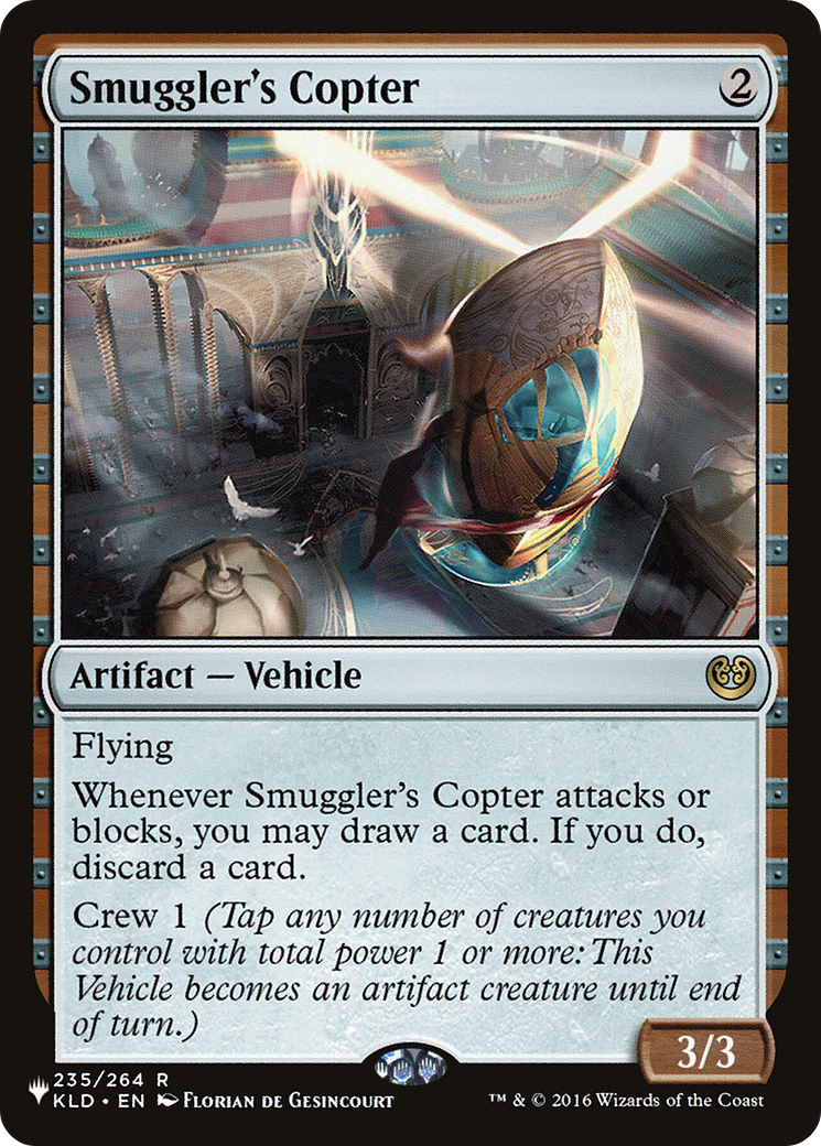 Smuggler's Copter [The List Reprints] | Cards and Coasters CA