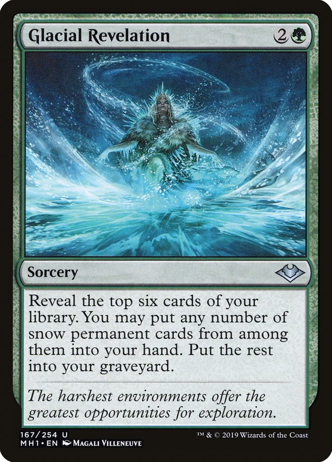 Glacial Revelation [Modern Horizons] | Cards and Coasters CA