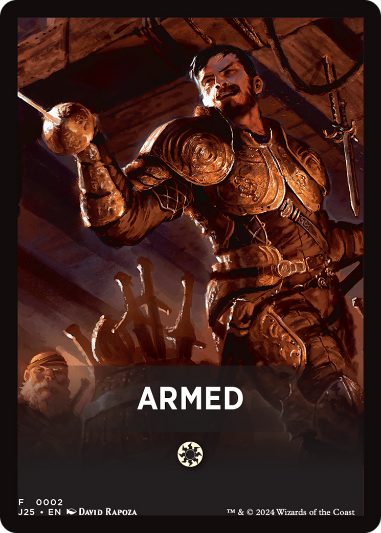 Armed Theme Card [Foundations Jumpstart Front Cards] | Cards and Coasters CA